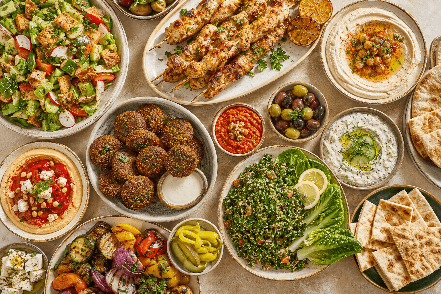 Catering dishes prepared for a workplace order