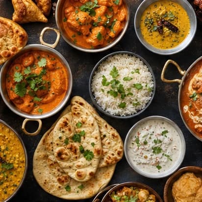 Mehfill Indian Cuisine food