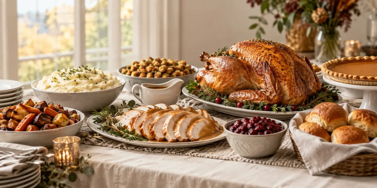 Holiday party catering