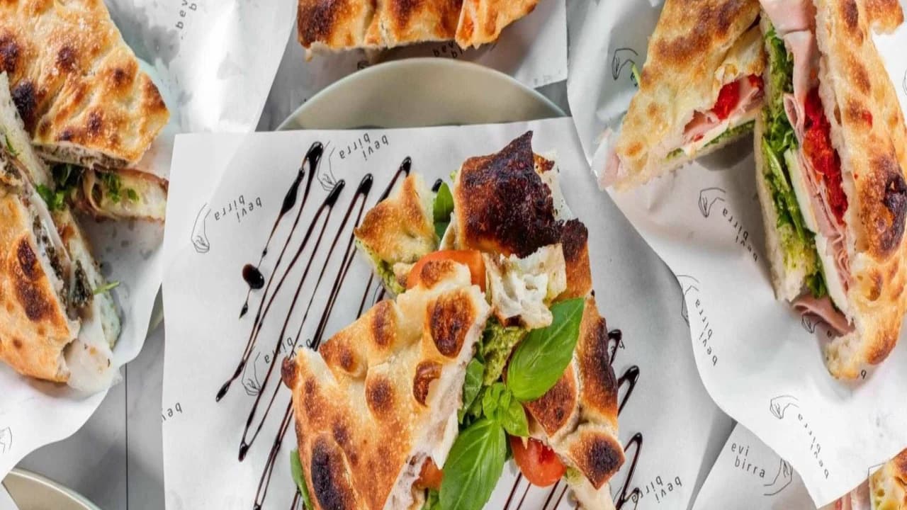Bevi Birra italian dishes