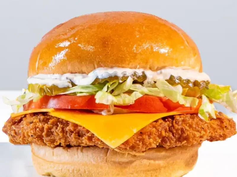 Classic Chicken Burger from Burger Republic