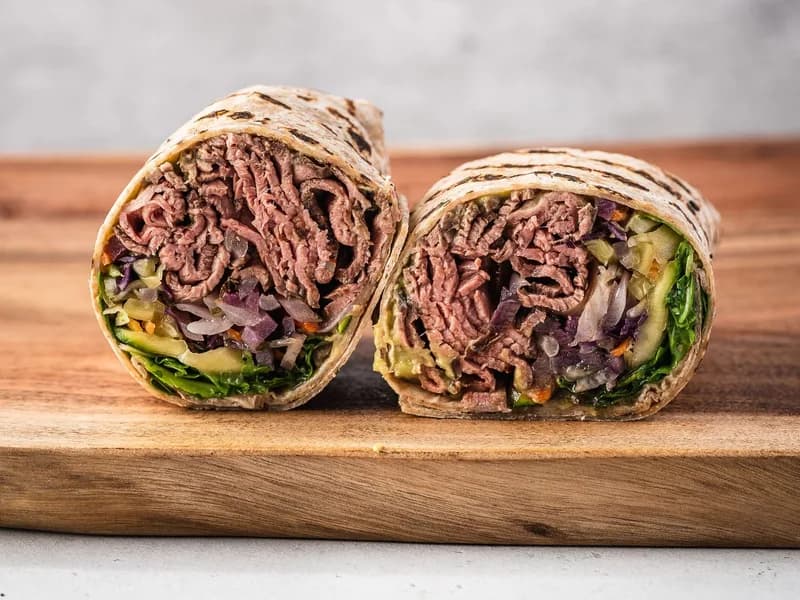 Steak Avocado Wrap from Porta Via