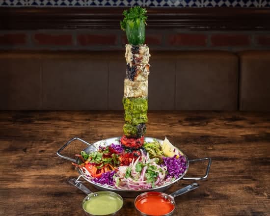 Hussaini Paneer Tikka (8 pcs) from Saffron Mahal Indian Cuisine