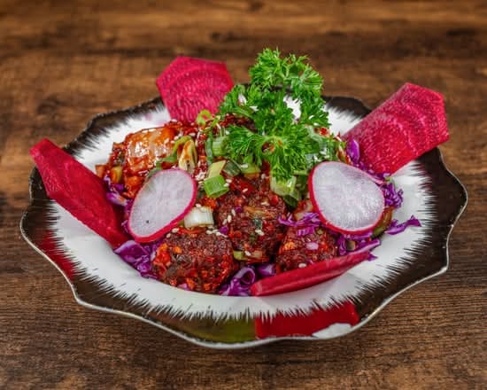 Honey Chili Mushroom from Saffron Mahal Indian Cuisine