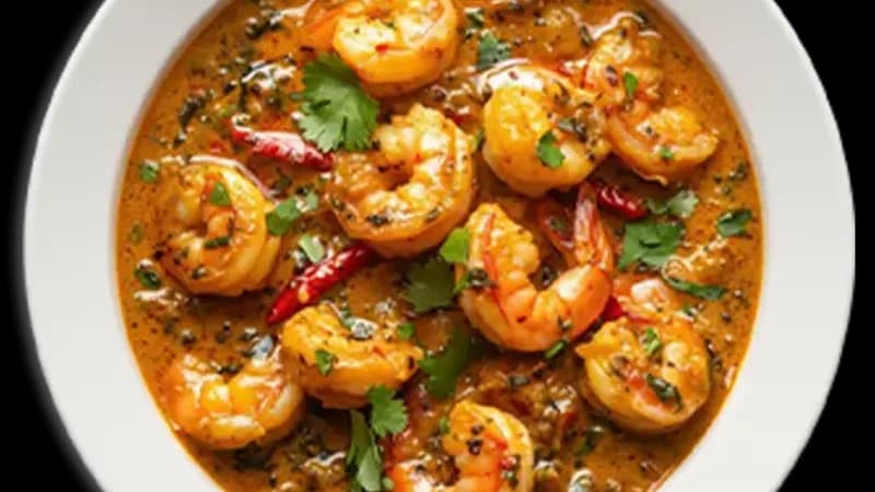 Shrimp Masala from Saffron Mahal Indian Cuisine
