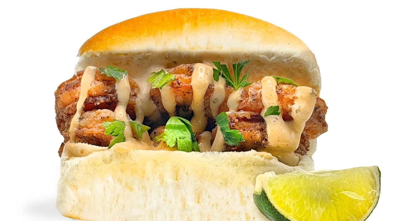 Spicy Mayo Shrimp from Tut's Egyptian Street Food